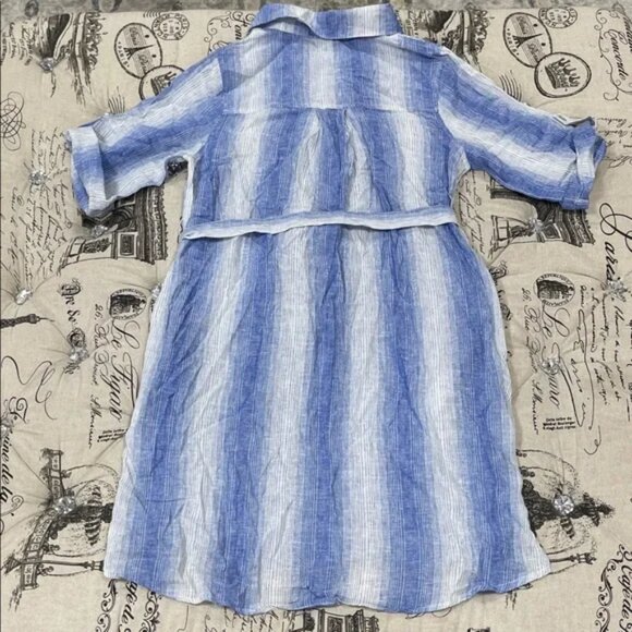 GET. PRIMPED Belted Shirt Dress - Picture 12 of 12